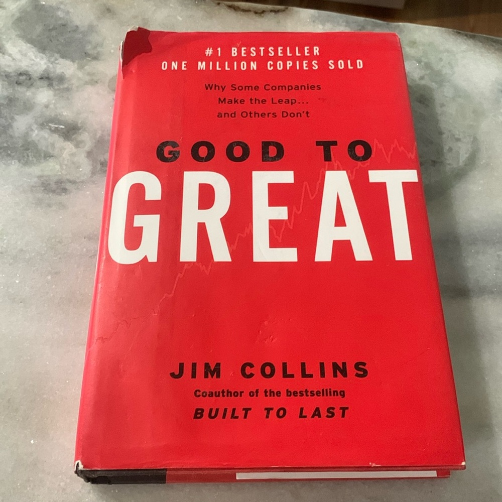 Good to Great Hardback 📕#1 Bestseller